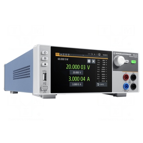 Zasilacz laboratoryjny: programowalny ROHDE & SCHWARZ NGL201