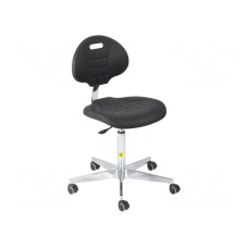 Akcesoria cleanroom: krzesło RT WORK RS-K4ESD-B/CR5