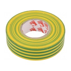 Taśma: elektroizolacyjna SCAPA TAŚMA 6022 19MM/25M ŻÓŁTO-ZIELONA