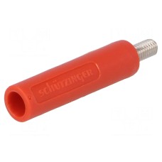 Złącze laboratoryjne: bananowe 4mm SCHÜTZINGER BU 2240 S NI / RT