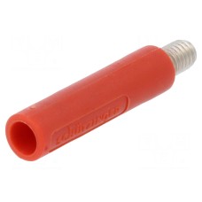 Złącze laboratoryjne: bananowe 4mm SCHÜTZINGER BU 2244 S NI / RT