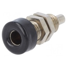 Złącze laboratoryjne: bananowe 4mm SCHÜTZINGER BU 403 NI / SW