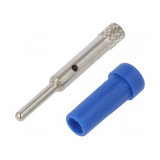 Złącze laboratoryjne: bananowe 2mm SCHÜTZINGER EPB6053NI-BL