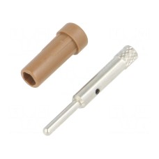 Złącze laboratoryjne: bananowe 2mm SCHÜTZINGER EPB6053NI-BR