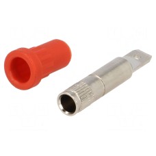 Złącze laboratoryjne: bananowe 4mm SCHÜTZINGER EPB 6792 NI / FST 4.8X0.8 / RT