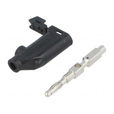 Złącze laboratoryjne: bananowe 4mm SCHÜTZINGER FK 20 L NI / 2.5 / SW