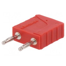 Złącze laboratoryjne: bananowe 4mm SCHÜTZINGER KURZ 10-2 IG MB NI / RT