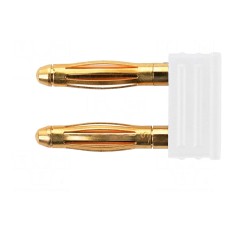 Złącze laboratoryjne: bananowe 2mm SCHÜTZINGER KURZ 6730 / 5.08-2 IG AU / WS