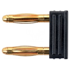 Złącze laboratoryjne: bananowe 2mm SCHÜTZINGER KURZ 7450 / 7.5-2 IG AU / SW