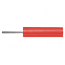 Złącze laboratoryjne: bananowe 4mm SCHÜTZINGER LB 4-1.5 S NI / 13.5 / RT