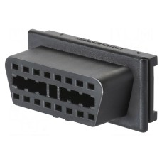 Złącze laboratoryjne: diagnostyczne OBD II SCHÜTZINGER OBDBU 7640 AU / 24V / SW