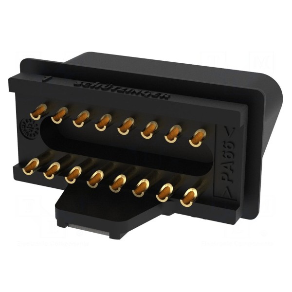 Złącze laboratoryjne: diagnostyczne OBD II SCHÜTZINGER OBDST 6830 AURO / 12 V / SW