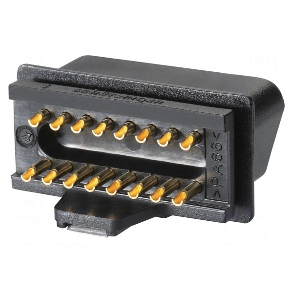 Złącze laboratoryjne: diagnostyczne OBD II SCHÜTZINGER OBDST 7388 AURO / 24V / SW