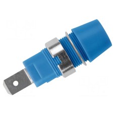 Złącze laboratoryjne: bananowe 4mm SCHÜTZINGER SAB 7560 NI / BL