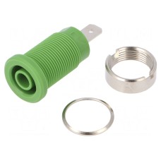 Złącze laboratoryjne: bananowe 4mm SCHÜTZINGER SEB 6450 NI / GN