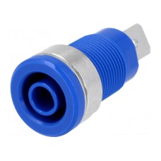 Złącze laboratoryjne: bananowe 4mm SCHÜTZINGER SEB 6452 NI / BL