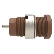 Złącze laboratoryjne: bananowe 4mm SCHÜTZINGER SEB 8632 NI / BR