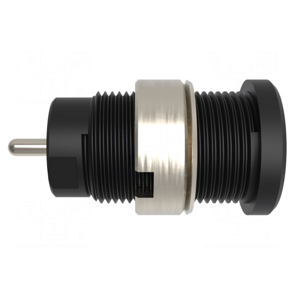 Złącze laboratoryjne: bananowe 4mm SCHÜTZINGER SEB 8632 NI / SW