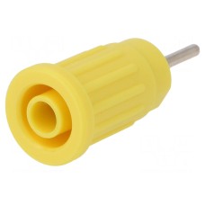 Złącze laboratoryjne: bananowe 4mm SCHÜTZINGER SEPB 6449 NI / GE