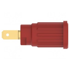 Złącze laboratoryjne: bananowe 4mm SCHÜTZINGER SEPB 6451 AU / RT