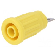 Złącze laboratoryjne: bananowe 4mm SCHÜTZINGER SEPB 7089 NI / GE