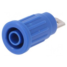 Złącze laboratoryjne: bananowe 4mm SCHÜTZINGER SEPB 7090 NI / BL