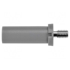 Złącze laboratoryjne: bananowe 4mm SCHÜTZINGER SFK 8465 NI / M4 / 7 / GR