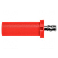 Złącze laboratoryjne: bananowe 4mm SCHÜTZINGER SFK 8465 NI / M4 / 7 / RT