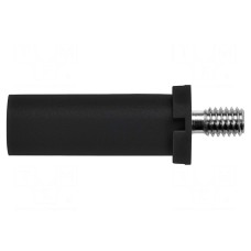 Złącze laboratoryjne: bananowe 4mm SCHÜTZINGER SFK 8465 NI / M4 / 7 / SW