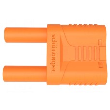 Złącze laboratoryjne: bananowe 4mm SCHÜTZINGER SKURZ 6100 / 19-4 IG 2MB NI / OR