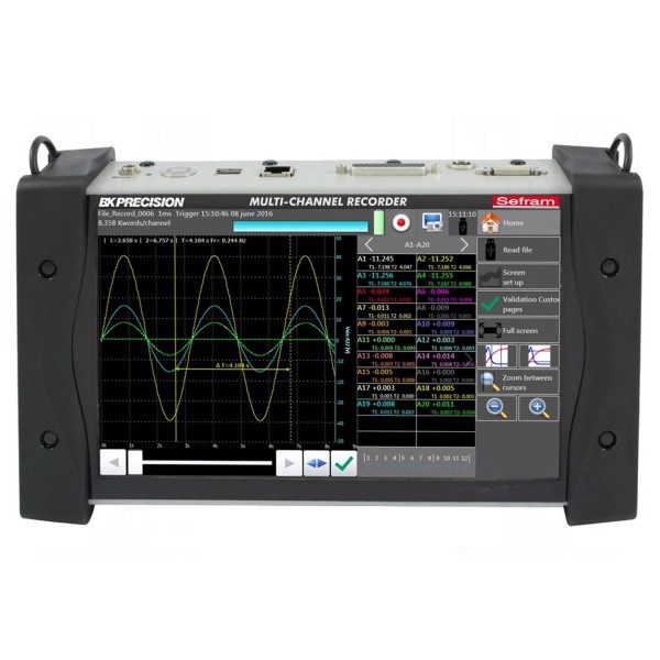 Miernik: system akwizycji danych SEFRAM DAS240