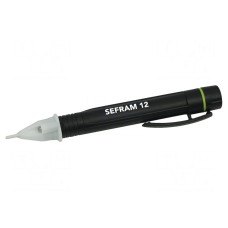 Tester: bezdotykowy wykrywacz napięcia SEFRAM 12