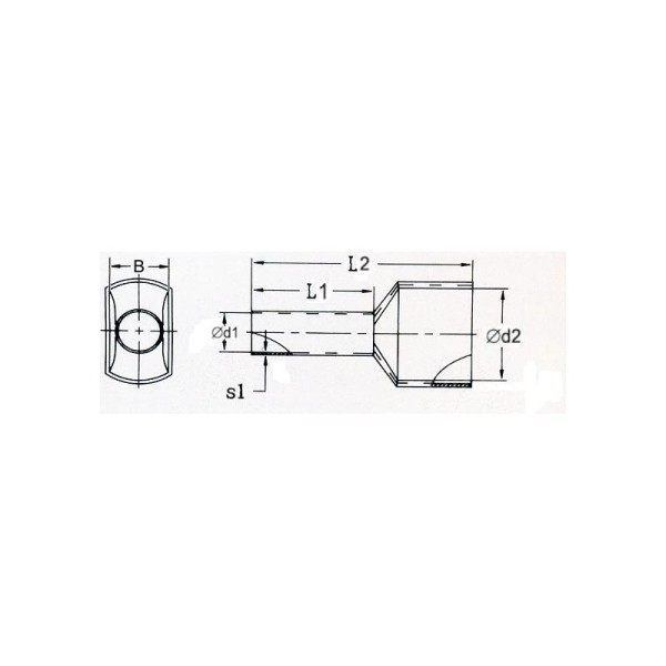 BK Tulejka izolow SGE KR015008x2