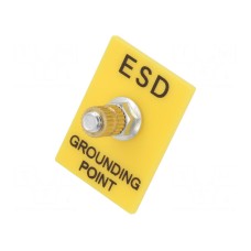 Wtyk uziemiający STATICTEC STW2280