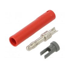 Złącze laboratoryjne: bananowe 4mm STÄUBLI 64.2050-22