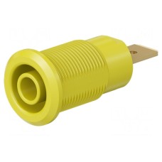 Złącze laboratoryjne: bananowe 4mm STÄUBLI 23.7222-24