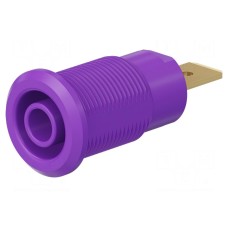 Złącze laboratoryjne: bananowe 4mm STÄUBLI 23.7222-26