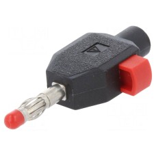 Złącze laboratoryjne: bananowe 4mm STÄUBLI 22.3006-21