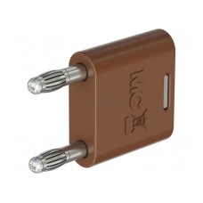 Złącze laboratoryjne: bananowe 4mm STÄUBLI 64.4010-27