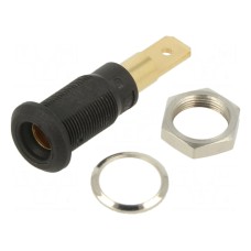 Złącze laboratoryjne: bananowe 4mm STÄUBLI 64.3040-21