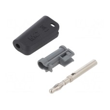 Złącze laboratoryjne: bananowe 4mm STÄUBLI LM-4N-30-21