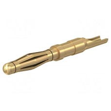 Złącze laboratoryjne: bananowe 2mm STÄUBLI 22.1009