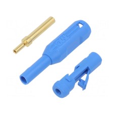 Złącze laboratoryjne: bananowe 1,5mm STÄUBLI 65.3321-23