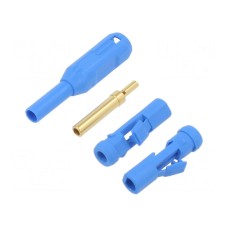 Złącze laboratoryjne: bananowe 2mm STÄUBLI 65.3349-23