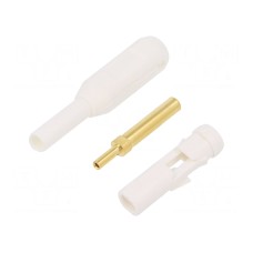 Złącze laboratoryjne: bananowe 2mm STÄUBLI 65.3349-29