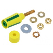 Złącze laboratoryjne: bananowe 4mm STÄUBLI 23.3050-20