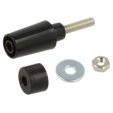 Złącze laboratoryjne: bananowe 4mm STÄUBLI 49.7042-21