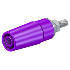 Złącze laboratoryjne: bananowe 4mm STÄUBLI 49.7042-26