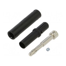 Złącze laboratoryjne: bananowe 4mm STÄUBLI 66.2047-21