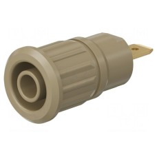 Złącze laboratoryjne: bananowe 4mm STÄUBLI 23.3120-27